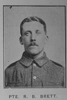 Brett R B Pte G/5452 The Buffs (East Kent Regiment)