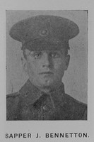 Bennetton J Sapper Deal/763(S)  R.M. Div. Engineers, R.N. Div. Royal Marines