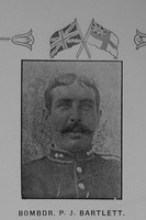 Bartlett P J Bmdr 5495 Royal Garrison Artillery