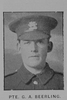 Beerling G A Pte  G/5297 7th The Buffs (East Kent Regiment)