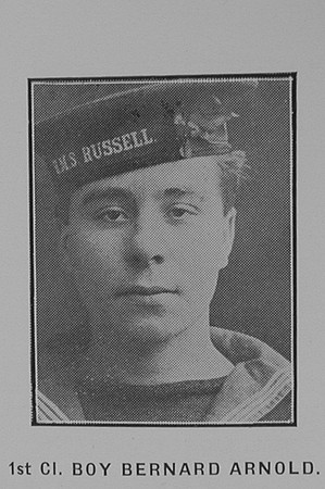 Arnold B Boy 1st Class J/30551 H.M.S. Russell Royal Navy