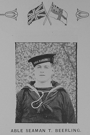 Beerling T AB  J/6394 H.M.S. Cressy Royal Navy