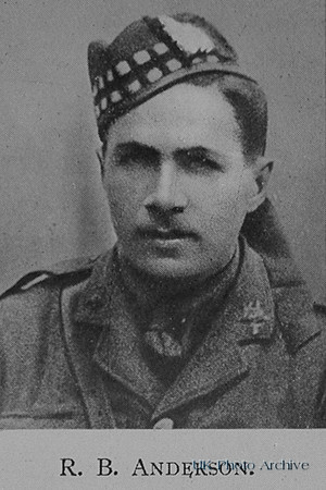 Anderson R B Lt 4th Kings Own Scottish Borderers