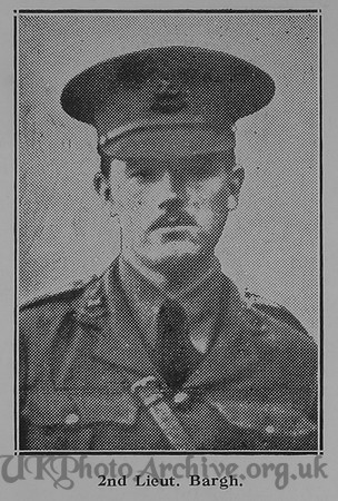 Bargh G 2nd Lt Kings Liverpool Regiment