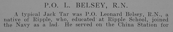 Belsey L PO 210639 HM Sub E49 Royal Navy Part 1