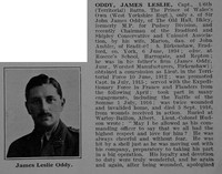 Oddy J L Captain 6th West Yorkshire Regiment Obit Part 1 De Ruvignys Roll Of Honour Vol 5