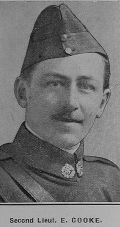 Cooke E 2nd Lt Royal Flying Corps Hyde In War Time - Randal Sidebotham July 1916