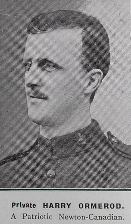 Ormerod H Pte Canadian Medical Corps