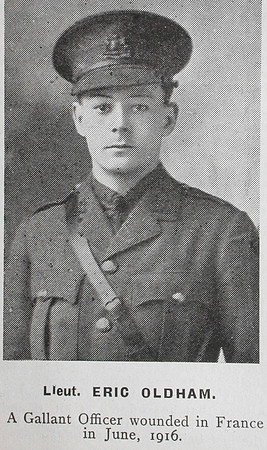 Oldham E Lt 22nd Manchester Regiment