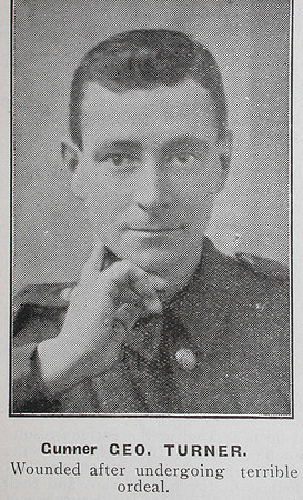 Turner G Gnr 2nd Cheshire Regiment