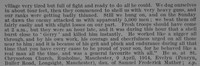 Norton L S LCpl 8770 17th Manchester Regiment Obit Part 2 De Ruvignys Roll Of Honour