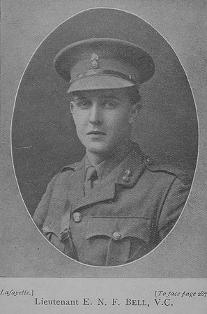 Bell E N F Lt VC 9th Royal Inniskilling Fusiliers Irish Heroes In The War - F. Lavery 1917