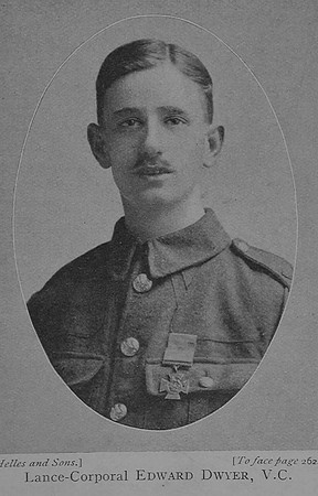 Dwyer E LCpl VC 1st East Surrey Regiment Irish Heroes In The War - F. Lavery 1917