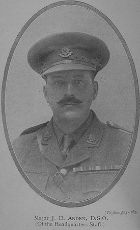 Arden J H Major DSO General Staff Irish Heroes In The War - F. Lavery 1917