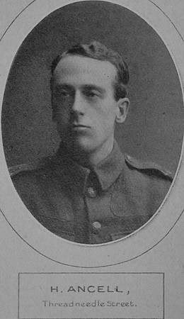 Ancell H L/Cpl 760143 28th London Regiment Lloyds Bank Memorial Album