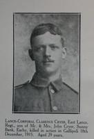 Cryer C LCpl 5th East Lancs Regt Craven Roll Of Honour
