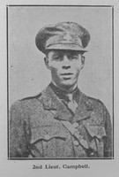 Campbell J G 2nd Lt West Yorkshire Regiment