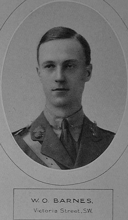 Barnes W O 2nd Lt 10th Royal Fusiliers Lloyds Bank Memorial Album
