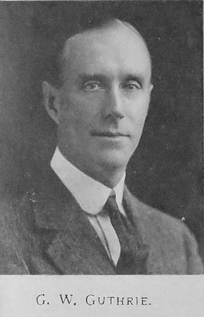 Guthrie G W Lt Royal Army Medical Corps Attd Naval Division