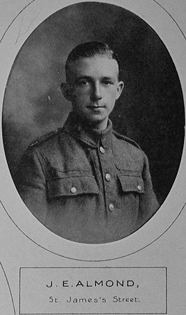 Almond J E Pte 9th Royal Fusiliers Lloyds Bank Memorial Album