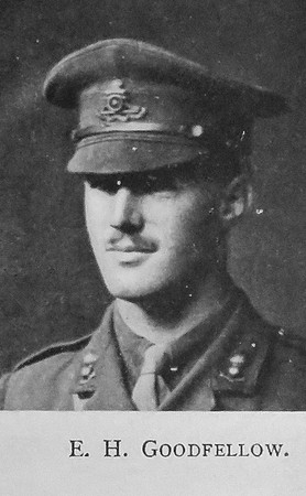 Goodfellow E H 2nd Lt Royal Field Artillery