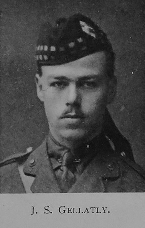 Gellatly J S 2nd Lt 9th Royal Scots
