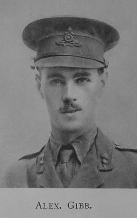 Gibb A Lt Royal Field Artillery