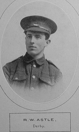 Astle R W Pte 5th KOYLI Lloyds Bank Memorial Album