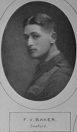 Baker F V 2nd Lt 7th KRRC Lloyds Bank Memorial Album