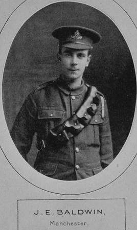 Baldwin J E Gnr Royal Field Artillery Lloyds Bank Memorial Album