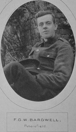 Bardwell F G W Pte 23379 1st Wiltshire Regiment Lloyds Bank Memorial Album