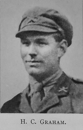 Graham H C 2nd Lt 8th Royal Scots Fusiliers Attd Machine Gun Corps