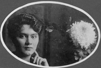 With A Flower
