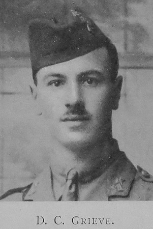 Grieve D C Lt 13th Bn. Canadian Infantry