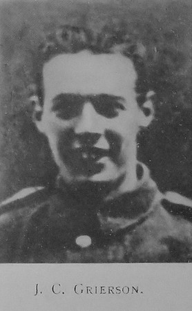 Grierson J C Pte G25287 16th Middlesex Regiment