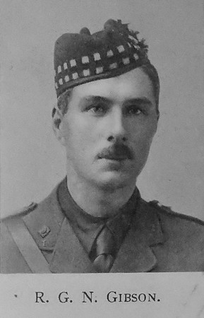 Gibson R G N Lt 6th Attd 2nd Royal Scots