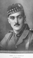 Chisholm A E Lt 10th Royal Scots Downside In The War