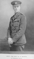 Browne M D Lt The Hon 1st Coldstream Guards Downside In The War