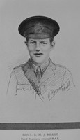 Belloc L M J Lt Royal Air Force Downside In The War