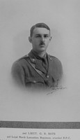 Bate G B 2nd Lt Royal Flying Corps Downside In The War
