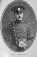 Campbell C A Lt 1st Cheshire Regiment