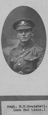Bratshell E W 2nd Lt Royal Fusiliers