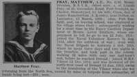 Fray M AB HMS Viknor RNVR Obit De Ruvignys Roll Of Honour Vol 2