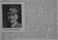 Kennedy S L 2nd Lt 8th London Regiment Obit De Ruvignys Roll Of Honour Vol 3