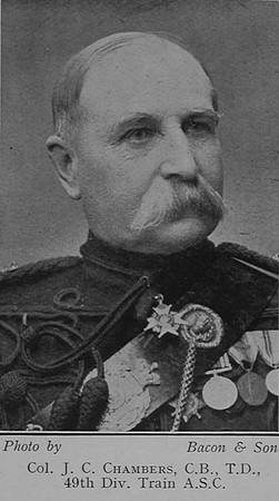 Chambers J C Col Army Service Corps