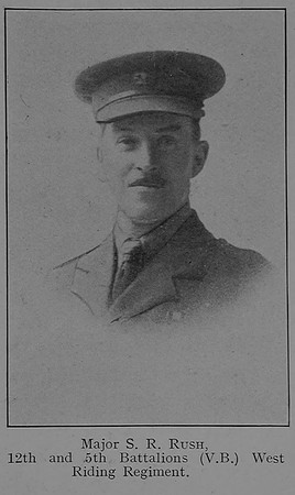 Rush S R Major 12th Attd 5th West Riding Regiment