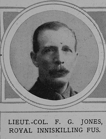 Jones F G Lt Col Royal Innisilling Fusiliers