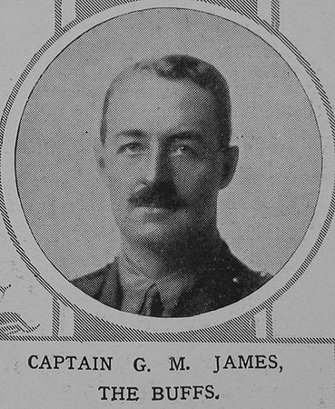James G M Captain East Kent Regiment The Illustrated London News 21st Nov 1914