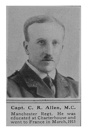 Allen C R Captain MC 7th Manchester Regt The Sphere 25th Jan 1919