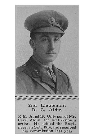 Aldin D C 2nd Lt Royal Engineers